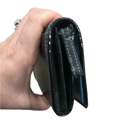 Vintage y2K COACH black leather wallet - Picture 10 of 14